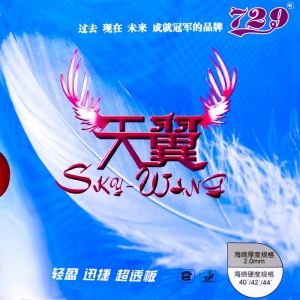 729 FRIENDSHIP Sky Wing – Table Tennis Rubber