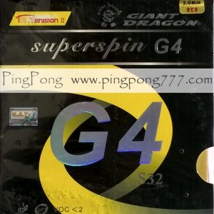 GIANT DRAGON G4 S32 – Table Tennis Rubber