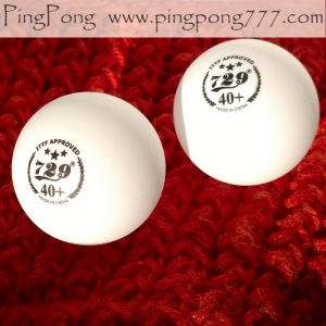 729 3 star 40+ plastic balls (1pcs.)