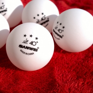 Sanwei 3 Star 40+ Plastic Balls (6pcs.)