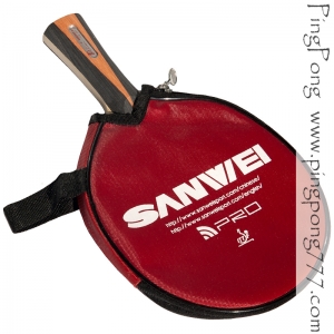 SANWEI Table Tennis Case small (red)