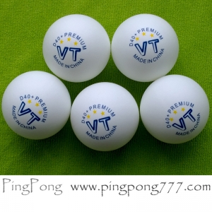 VT D40+ 3 star Premium Plastic Balls (3 pcs.)