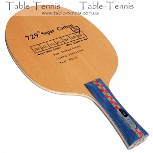 729 Super Carbon Table Tennis Blade (CPen)