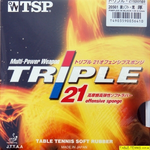 TSP Triple 21 (offensive sponge) накладка для настольного теннис