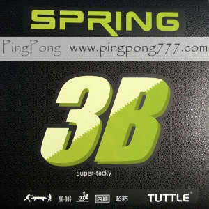 TUTTLE Spring 3B Super Tacky – Table Tennis Rubber