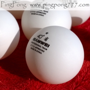 SANWEI 1 star 40+ ABS plastic balls New (1pcs.)