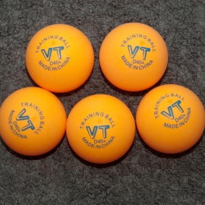 VT D40+ 1 star Plastic Training Balls orange (1 pcs.)