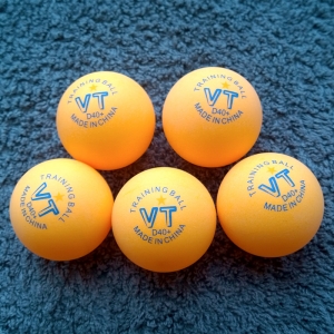 VT D40+ 1 star Plastic Training Balls orange (1 pcs.)