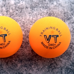 VT D40+ 1 star Plastic Training Balls orange (1 pcs.)