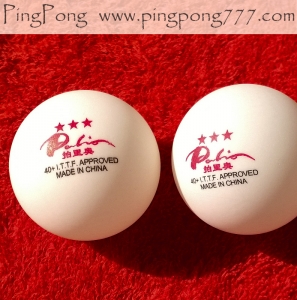 Palio 3 star 40+ plastic balls (6pcs.)