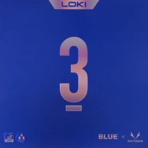 Loki Rxton 3 Blue, Pink – Table Tennis Rubber