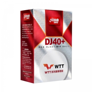 DHS DJ40+ WTT  пластикові м'ячи (6шт.)