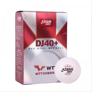 DHS DJ40+ WTT  пластиковые мячи (6шт.)