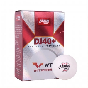 DHS DJ40+ WTT plastic balls (6pcs.)