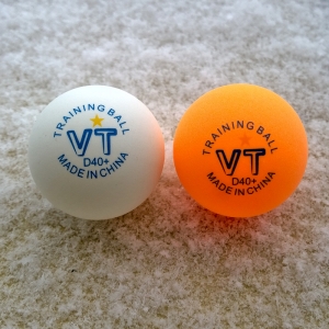 VT D40+ 1 star Plastic Training Balls white (100pcs.)