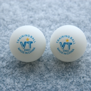 VT D40+ 1 Star пластиковые мячи белые (100шт.)