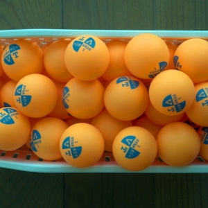 VT 1 Star Superb Plastic Training Balls orange (3 pcs.)