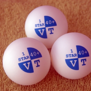 VT 1 Star Superb пластикові м'ячи білі (3 шт.)