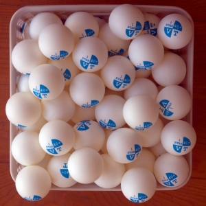 VT 1 Star Superb Plastic Training Balls white (100 pcs.)