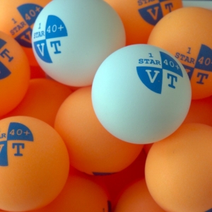 VT 1 Star Superb Plastic Training Balls white (100 pcs.)