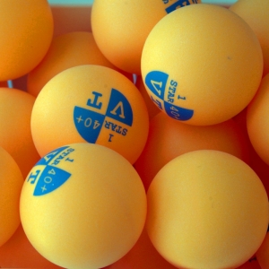 VT 1 Star Superb Plastic Training Balls orange (100 pcs.)