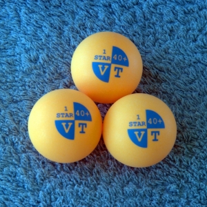 VT 1 Star Superb Plastic Training Balls orange (100 pcs.)