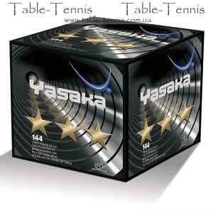 Balls YASAKA three stars (box 144 pcs)