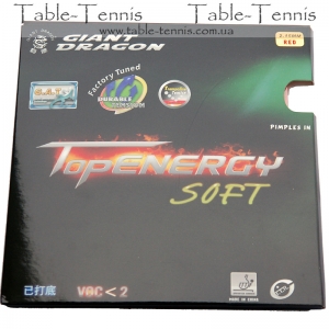 GIANT DRAGON  Top Energy Soft Table Tennis Rubber