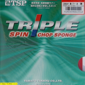 TSP Triple Spin Chop Table Tennis Rubber