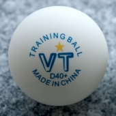 VT D40+ 1 star Plastic Training Balls orange (1 pcs.)