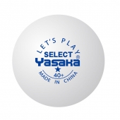 YASAKA Select 1 star 40+ пластиковые мячи (1шт.)