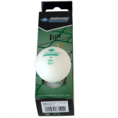 Balls DONIC-SCHILDKROT Elite 1* (3 pcs) white