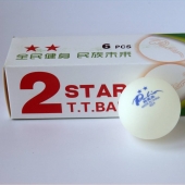 Palio 2 Stars plastic balls (6 pcs)