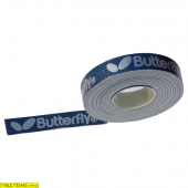 Торцевая лента Butterfly Logo серебристо-голубая для 20 ракеток